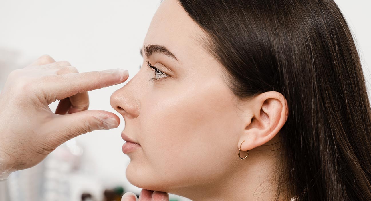 Narrowing of the nose
