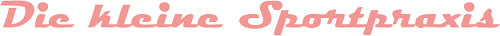 Die kleine Sportpraxis